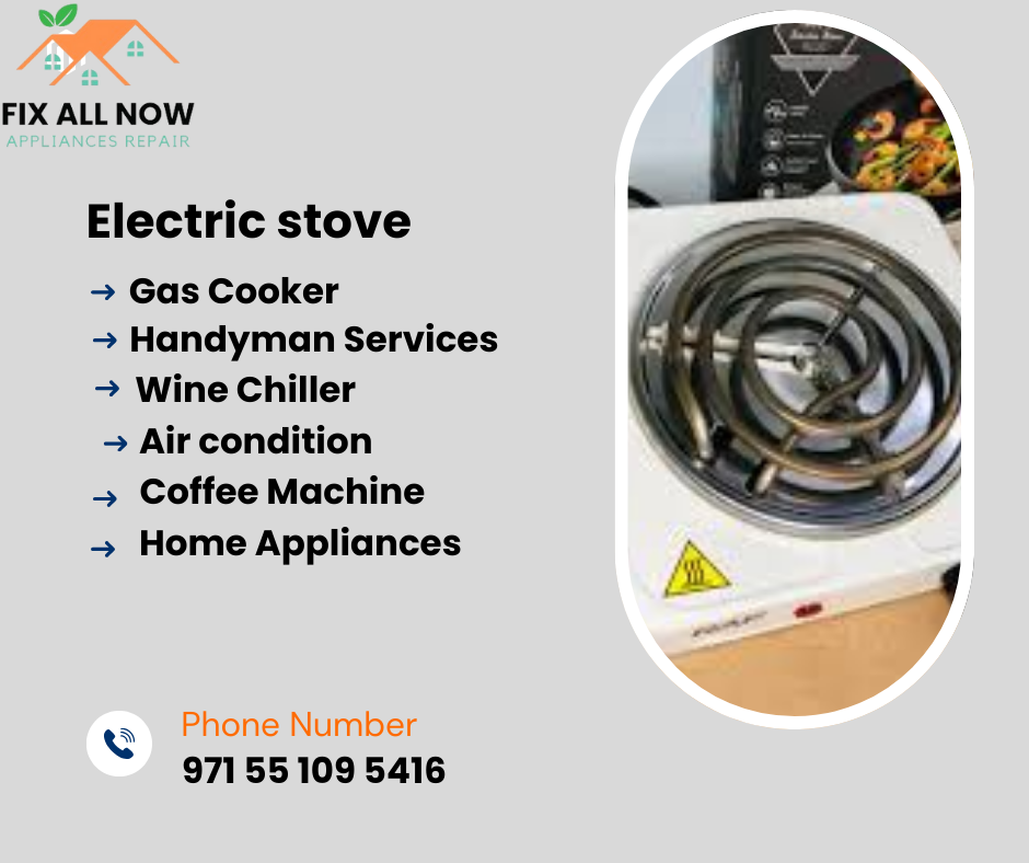 Electric stove top repair service Dubai